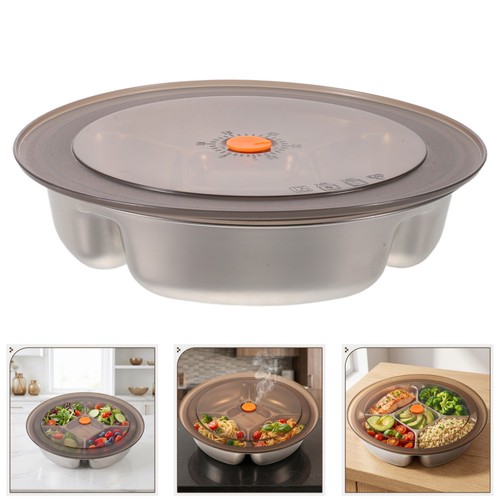Set food portion plates - set, 2