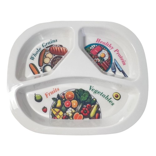 Portion control plate for - portion,