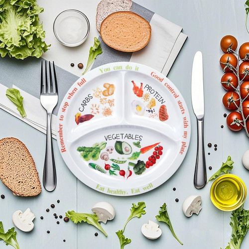 Portion control plate - portion,
