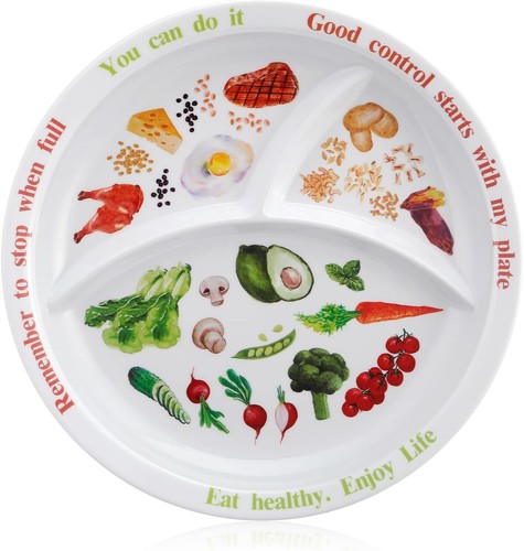 Portion control plate - 10",