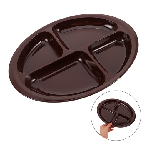 Divided plate for - plate, 12"