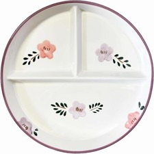 Divided Plates Ceramic, 8 inch