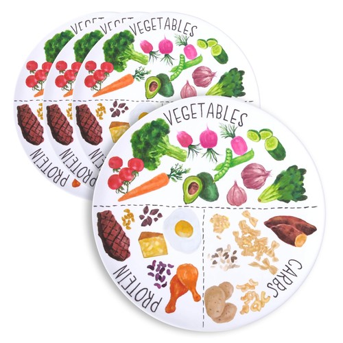 Portion control plate - 9",