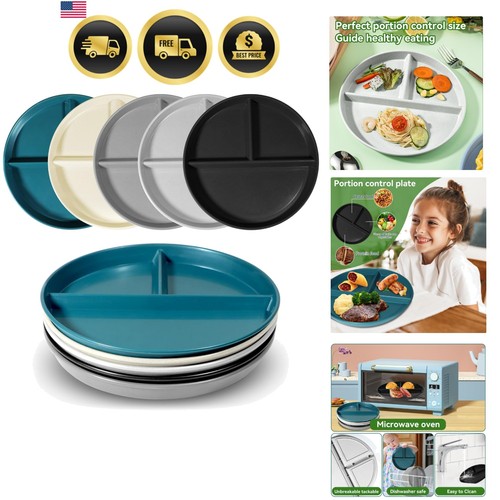 Portion control plate for - plate,