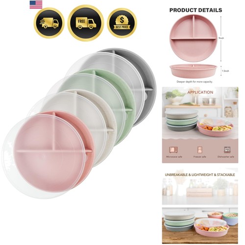 Inch 4pcs divided plates - 9,