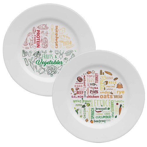 Pair colourful melamine - pair,