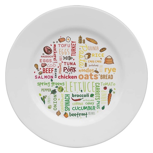 Colourful melamine portion - melamine,